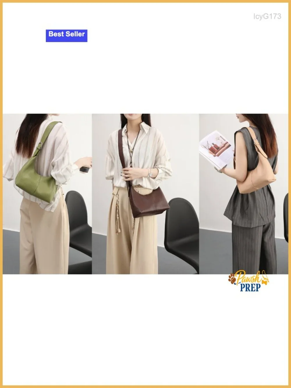 Hobo Bags Women Slouchy Shoulder Handbag Crossbody Purse PU Leather
